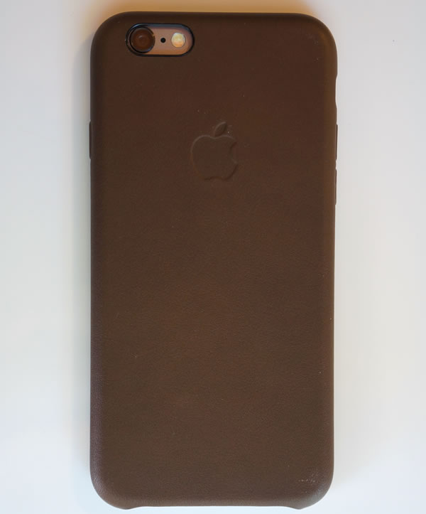 Análisis funda funda de piel de Apple para el iPhone 6